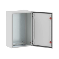 ST sheet steel hinged enclosures with solid door