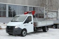 Vehicle with CMU model NR811T2S produced by OOO Chaika-NN, modifications 2784BY, 2784BB on the basis of GAZ A21R22, A2 chassis.