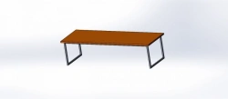 Metal bench