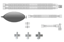 Respiratory devices for joint use with anaesthetic and resuscitation equipment, version: a