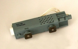 Travelling wave lamp "Nailer"