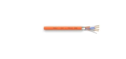 Fire-resistant cable with twisted pair of cores KING(A)-FRLS 2x2x1,12 mm