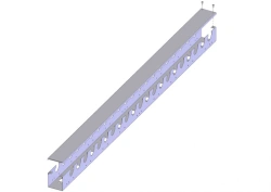 Vertical cable organiser for racks