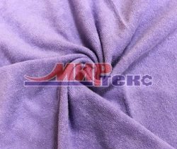 Mixed knitted fabric (CHL-80%, PE-20%) smooth dyed, plush one-sided buttonhole fleece on the basis of kulirnaya smoother