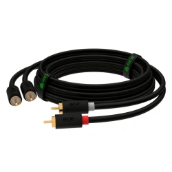 Audio cable model GCR-AJR22, 2 RCA to 2 RCA