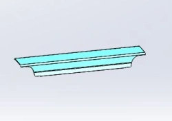 5299-8102210 SB Lining of the saloon shelf edge shelf