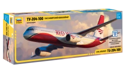 Assembled model Passenger airliner Tu-204-100