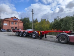 Semi-trailer four-axle BZAP 94554L container transport trailer