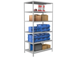Metal shelving unit MS Standart 200/100x60/6