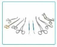 Set of instruments for vascular surgery NISH-"Kmt" according to TU 9437-042-40686779-2007