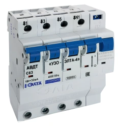 Automatic circuit breaker of differential current "RCD-ELTA-4"