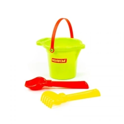 Set No. 148: Small bucket with spout, trowel No. 2, rake No. 2, Article No. 2968
