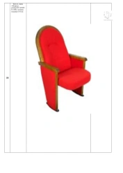 Armchair, brand "Madrid", size: 545*820*1050 mm (W*H*H), seat cushion thickness 110 mm