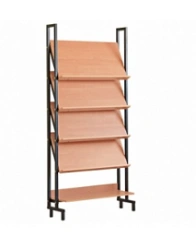 Library demonstration shelving unit Art: AtSBD - 2