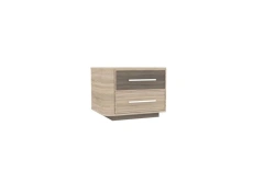 Bruna LD 631040.000 bedside cabinet (Sonome H dark/Sonome H light)