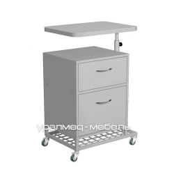 Rolling table with adjustable table top TPM-3
