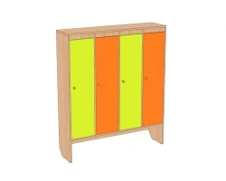 4-person cupboard for children's clothes ??4