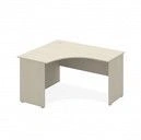 Ergonomic desk (right) . (School furniture brand "Interior" series "TDI School")