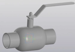 Ball valves of carbon, alloy and stainless steel, type STK-KSh.