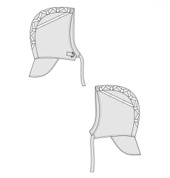 Men's headwear special under-helmets for protection against industrial pollution, insulated, model M-271/4U