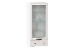 Marina LD.273760.000 Door façade set cabinet with display cabinet 600 (Textured white oak)