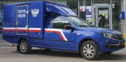 Vehicle for the carriage of goods in the version "Russian Post", modification GRNTPE, category N1, on the basis of transport veh
