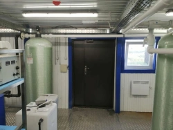 Natural water treatment station (surface and underground sources) for water supply systems of "AGMA-VOS" series