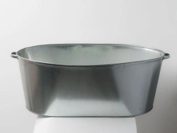 Galvanised bathtub 120l