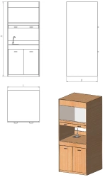 Fume cupboard (Series SW.1)