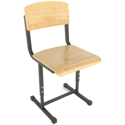 Pupil's adjustable chair, height group 5 to 7 of "Edelwood" trade mark.