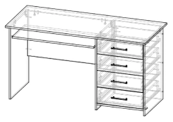 Single desk C 1 OT