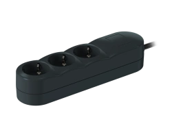 CADUCEUS ALING Connecting products 3x16A 3,6kW, 250V~, 3x1,5mm2, 3m, anthracite, art. 4433.?