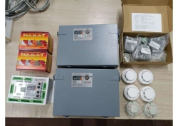 Automatic fire detection and warning system for non-motor carriage without equipment of electric trains of electric trains EGE2T