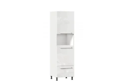 Gerda LD.272210.000 Front set of doors dish cabinet 600 without oven (White gloss )