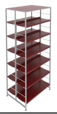 Metal shelving unit 900x570x2052 mm