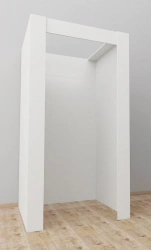 LDPE fitting room frame