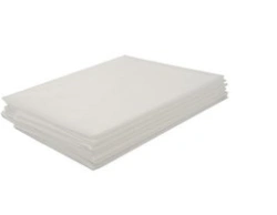 Disposable articles of nonwoven material: sheets