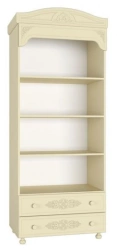 Wooden wardrobes for bedroom, models: Open wardrobe "Assol" AS-3