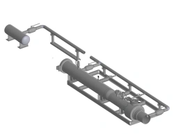 Technological blocks: Mobile and stationary launching and receiving chambers for in-line devices, cleaning and diagnostic equipm