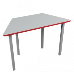 Trapezium table