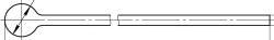 Conductor 2,5 mm, article no. 511.025