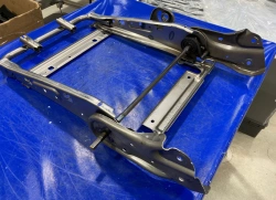 Front right seat backrest with height adjustment 4448113