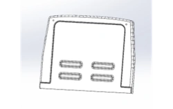 AP 4208-5303107 Rear end panel