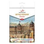 Coloured art pencils "VISTA-ARTISTA" Studio VACPS-36 Coloured pencils sharpened set 4 x 36 colour.