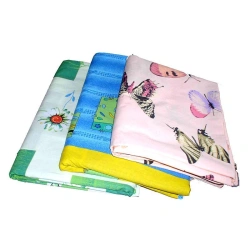 Adult bed linen set made of cotton fabrics