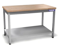 Confectionery table with beech top