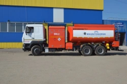 Airfield refuelling truck (fuel tanker) , type GRM3 , modification 56216-S (56216 - 0000010-S), on chassis MAZ 6312S5 , M