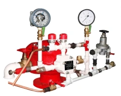 Fire drencher control module with pneumatic drive UU-D100/1,6