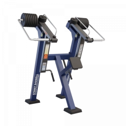 Standing belt pull with variable load
