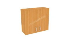 Hinged cupboard with drying rack
